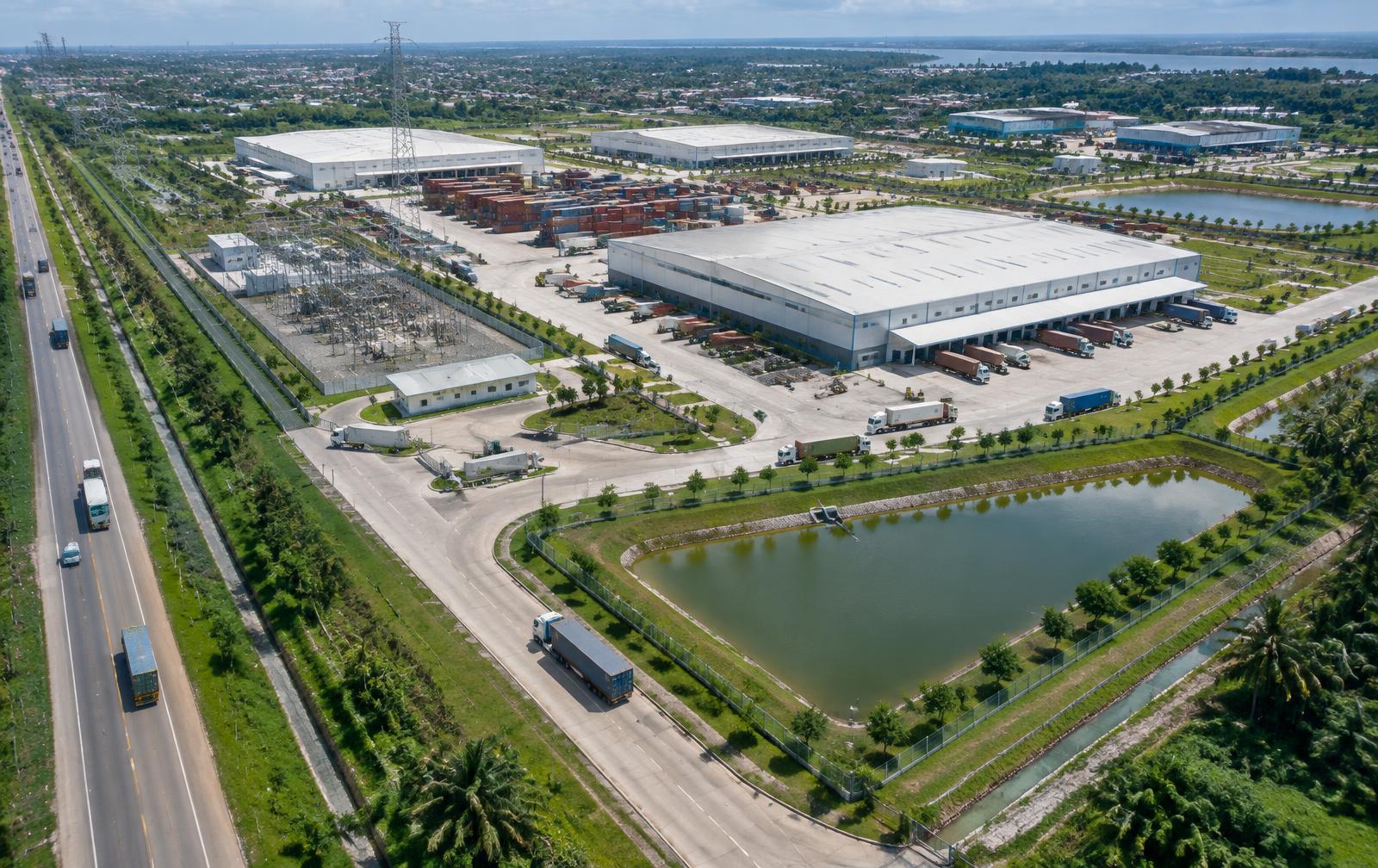 Engineering visualisation of Axias Industrial and Logistics Park